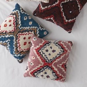 UO emira shag throw pillow